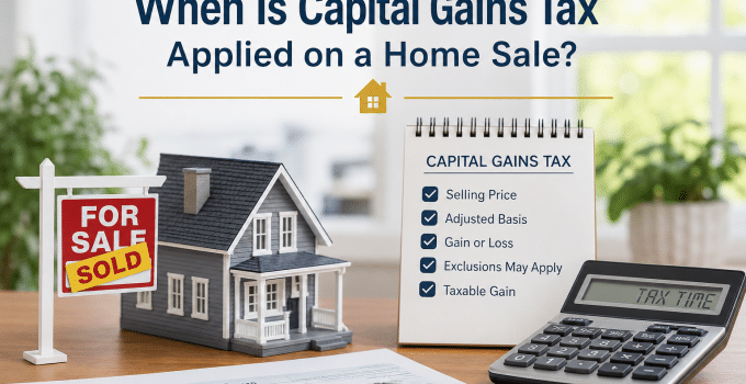 When Is Capital Gains Tax Applied on a Home Sale?